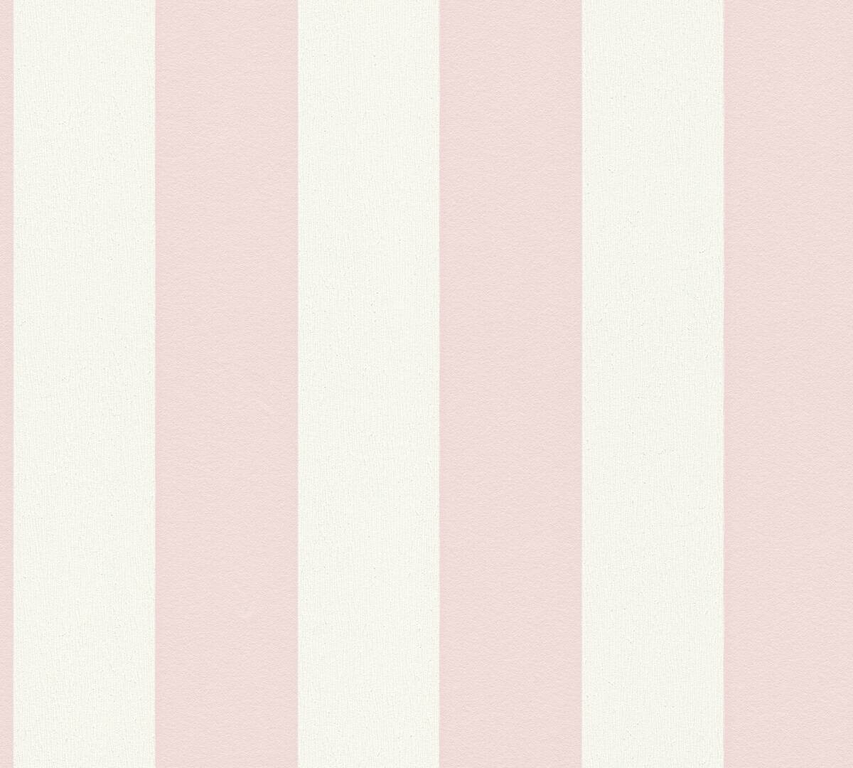 A.S.Creation Vliestapete Trendwall 2 Streifen rosa B/L: ca. 53x1005 cm