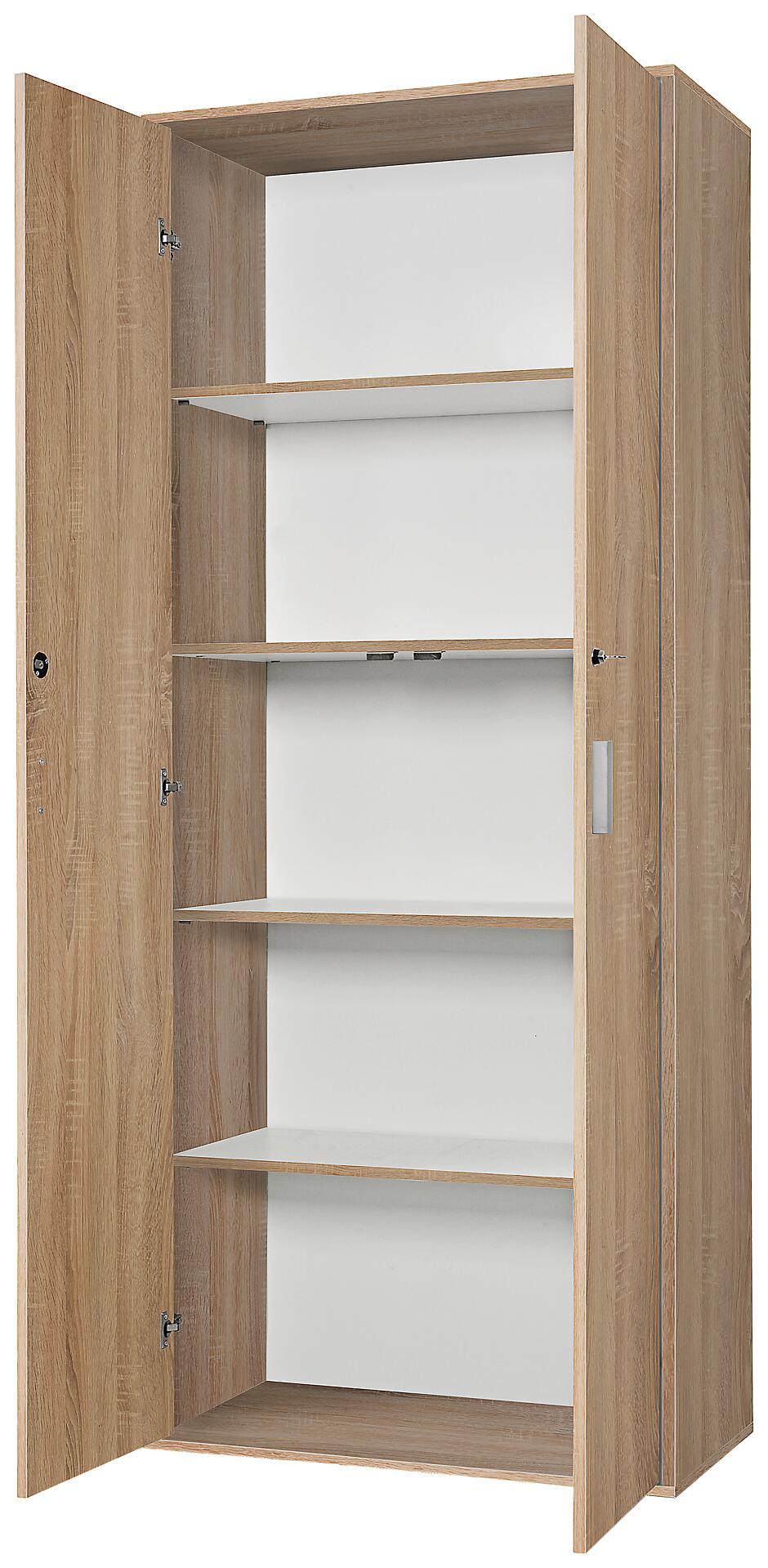 Aktenschrank Kreta Eiche Sonoma Nachbildung B/H/T: ca. 75x190x39 cm