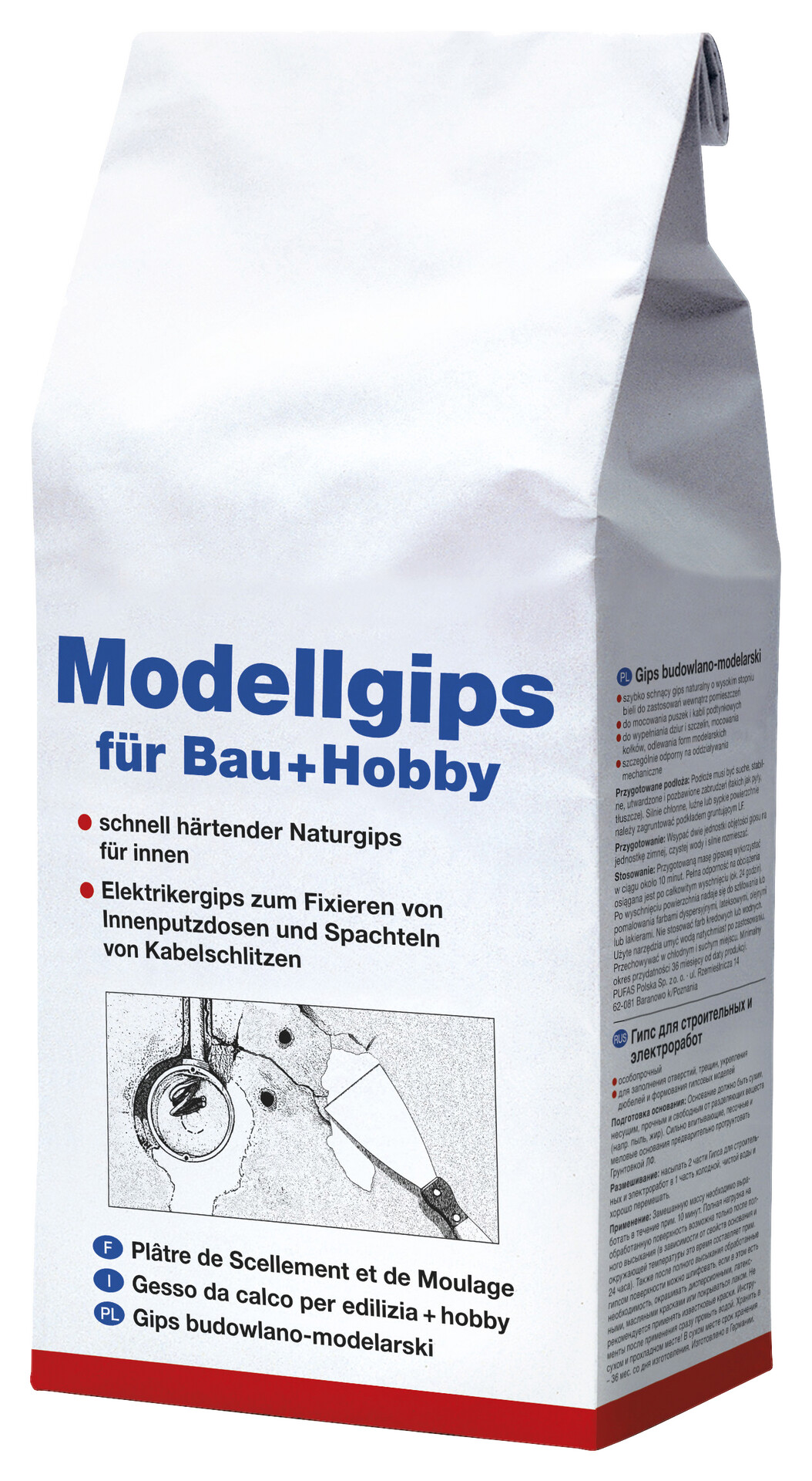 Modellgips ca. 5 kg