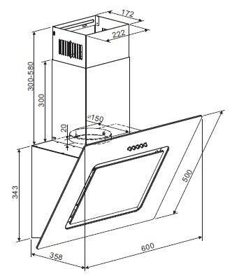 Respekta Doppelblock Premium hochglänzend B/H/T: ca. 290x200x60 cm