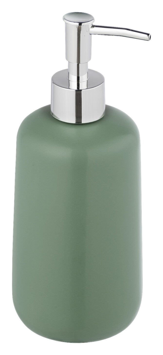 Allstar Seifenspender Olinda grün Keramik H/D: ca. 20x8 cm