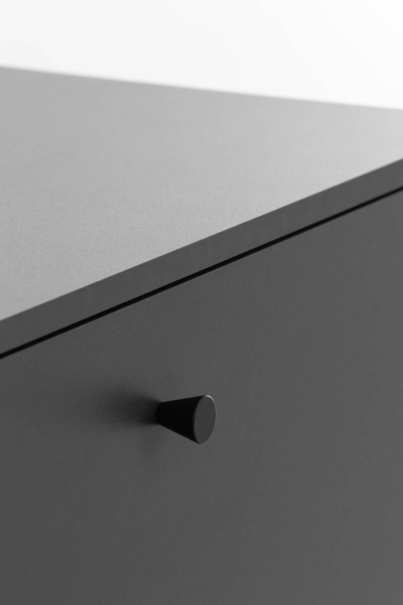 Kommode Smash anthrazit B/H/T: ca. 80,1x116,7x40 cm