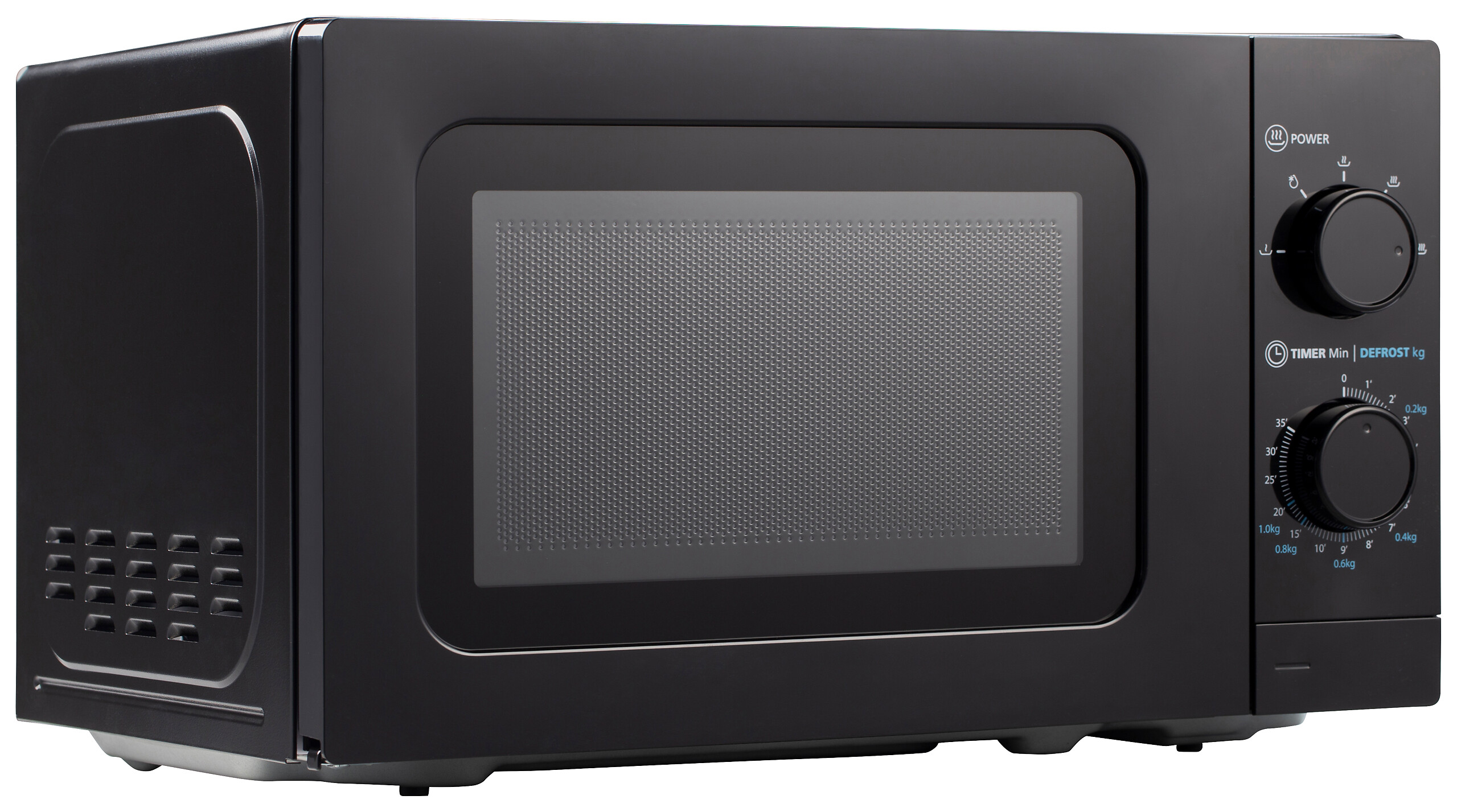 POCOline Mikrowelle MM720C2GX-PM schwarz Metall B/H/T: ca. 44x26x33 cm ca. 20 l