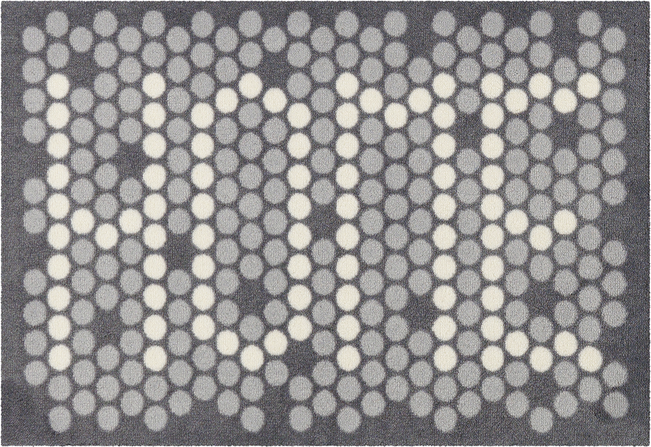 Arte Espina Kurzflorteppich Living Mat 61 grau B/L: ca. 64x168 cm