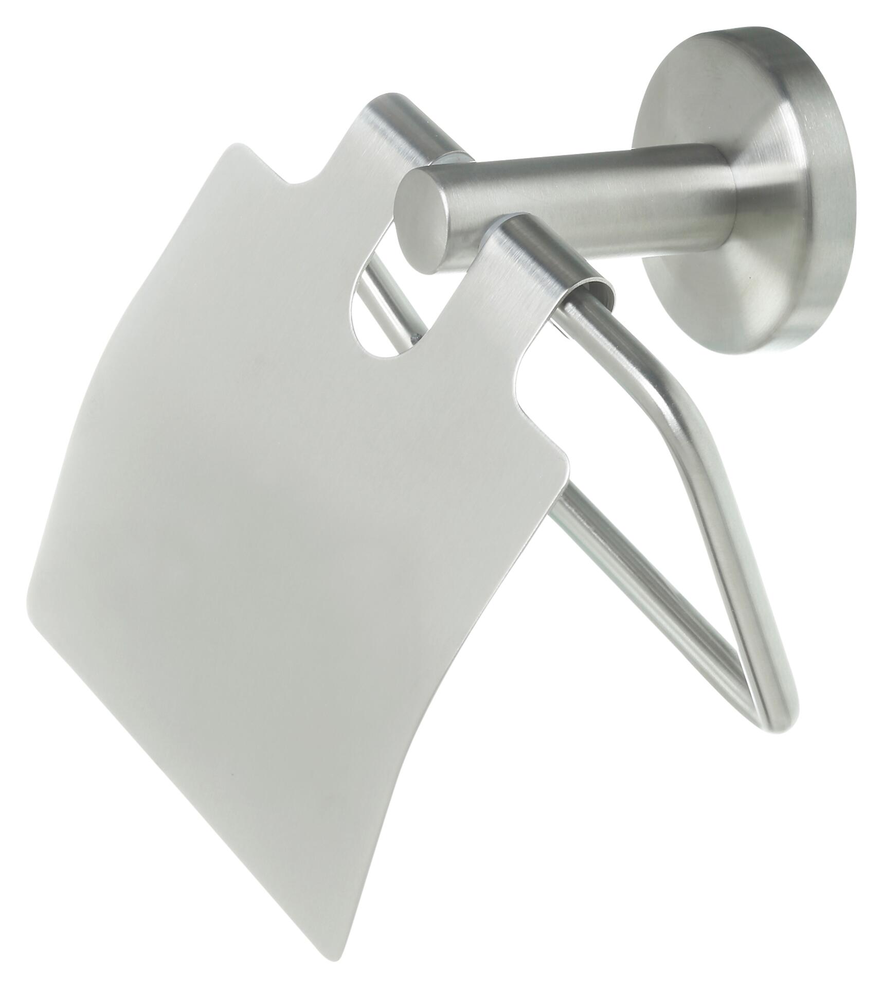 POCOline Toilettenpapierhalter Milano Edelstahloptik Edelstahl B/H/L: ca. 14x7x18 cm POCOline Toilettenpapierhalter Milano Edelstahloptik Edelstahl B/H/L: ca. 14x7x18 cm