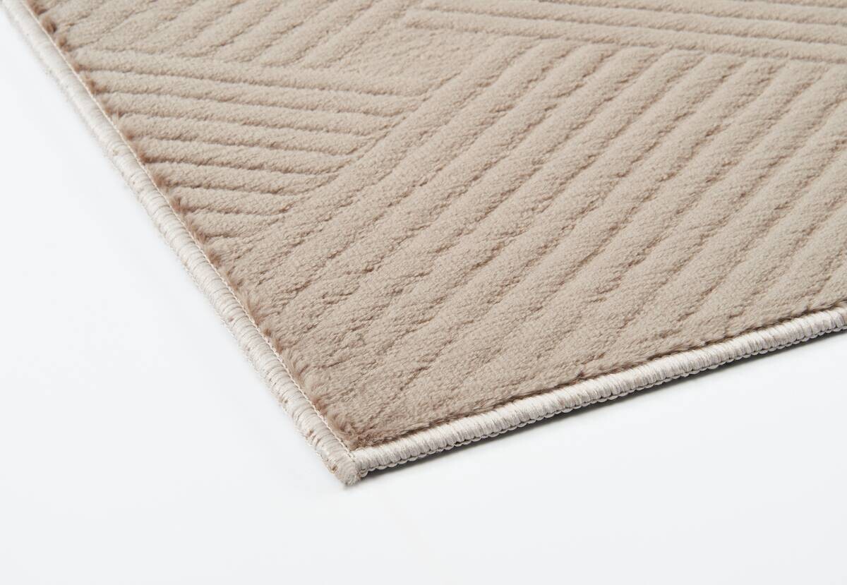 Teppich Monaco Mocca B/L: ca. 160x230 cm