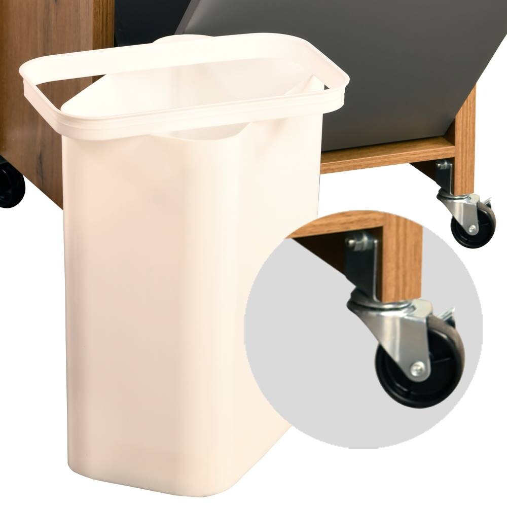 Kesper Küchenwagen Oak Holz B/H/T: ca. 50x79x37 cm