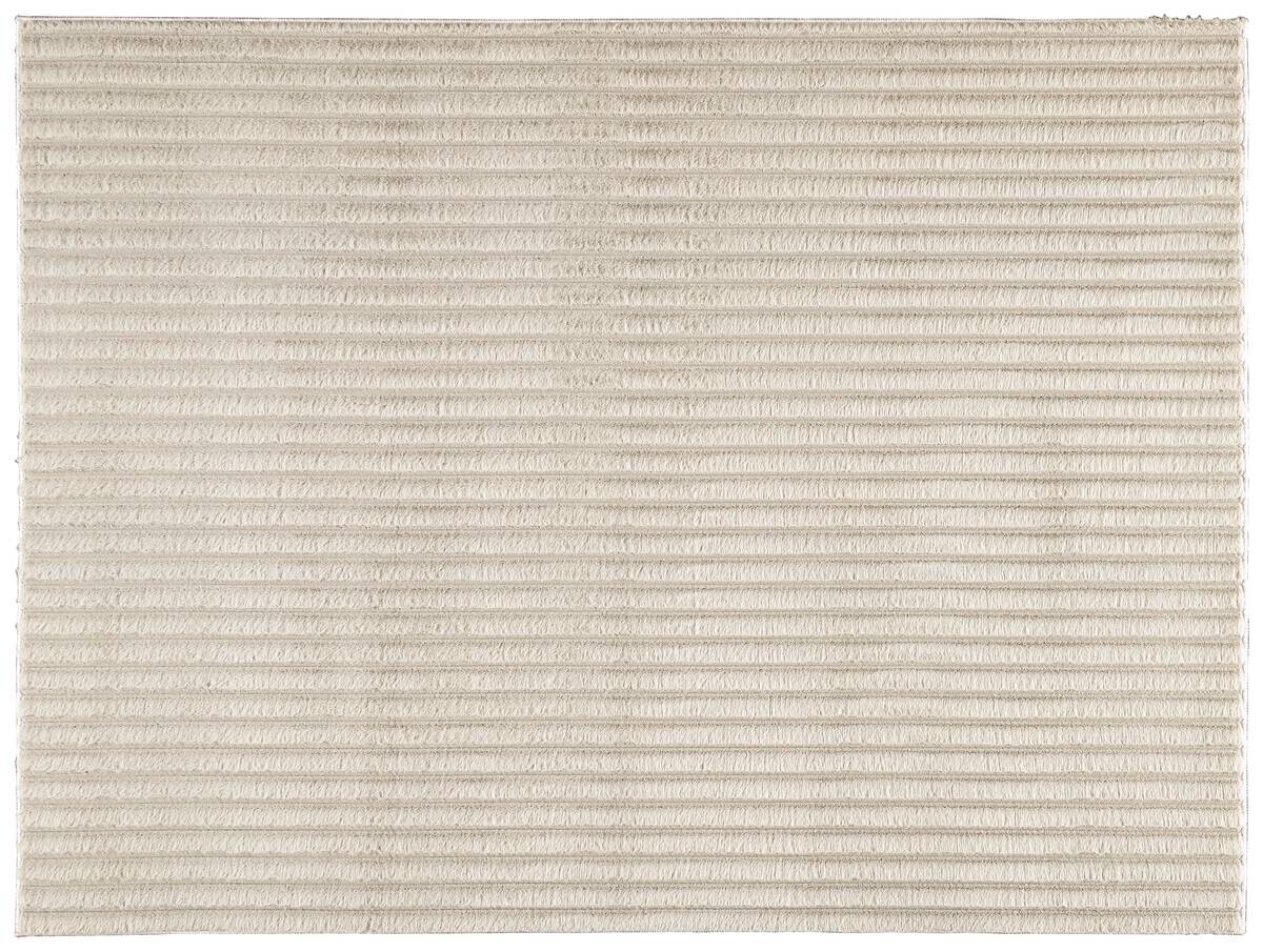 Fellimitat Stripy beige B/L: ca. 200x280 cm