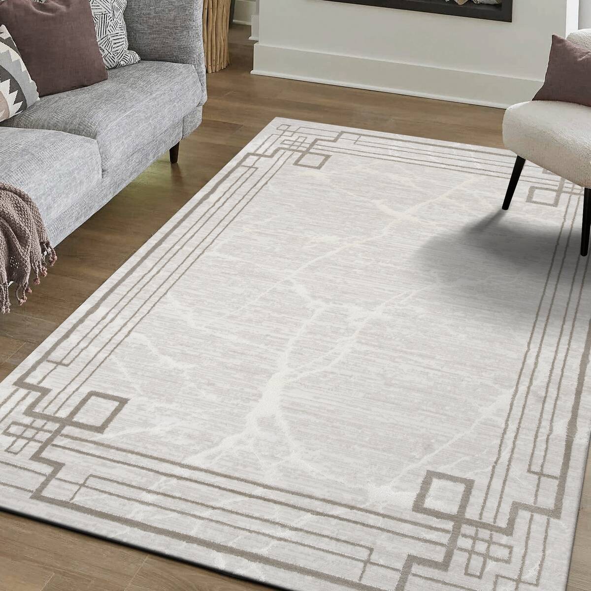 Sanat Teppich Harmony beige B/L: ca. 80x300 cm
