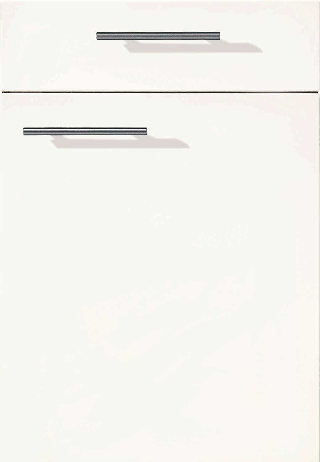 nobilia Küchenblock Novalux Alpinweiß Hochglanz B/H/T: ca. 320x208,8x60 cm