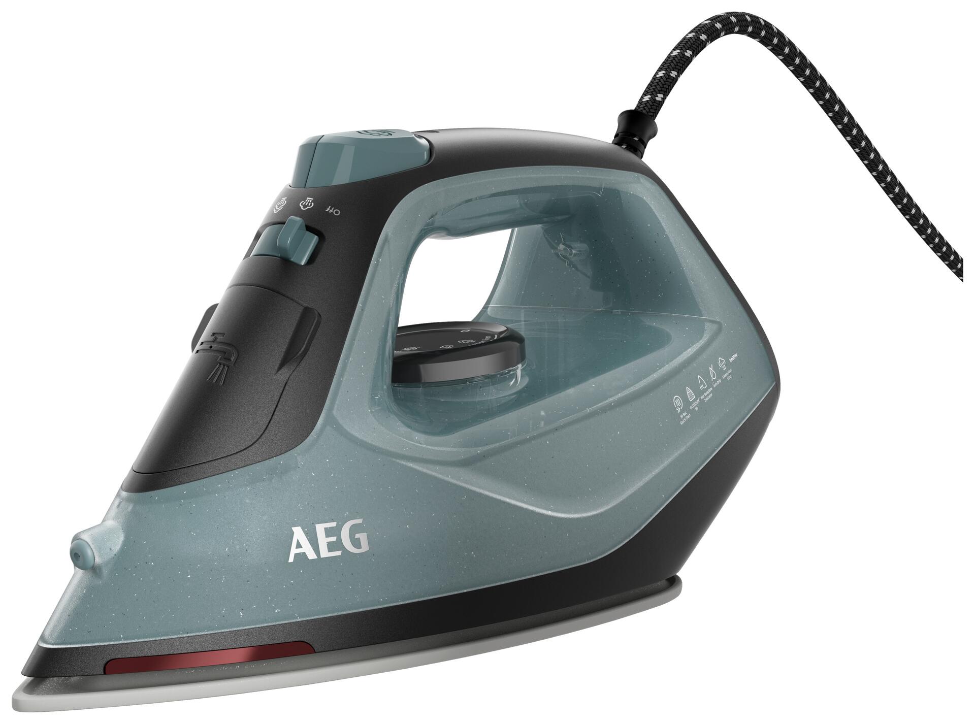 AEG Dampfbügelautomat SI5-2-6OG grün grau Keramik Kunststoff B/H/L: ca. 11,6x14,3x27,4 cm