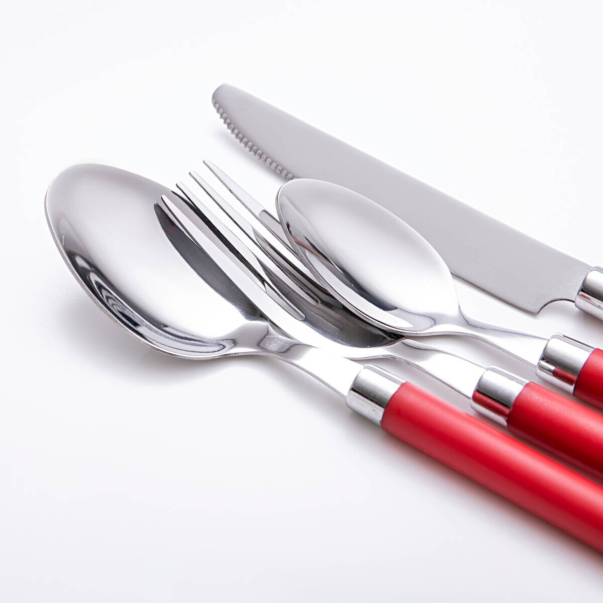 POLO CLUB Besteckset POLO CLUB rot Edelstahl 16 tlg.