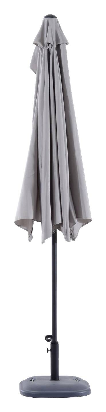 Outsunny Sonnenschirm grau Aluminium B/H/L: ca. 150x249x293 cm