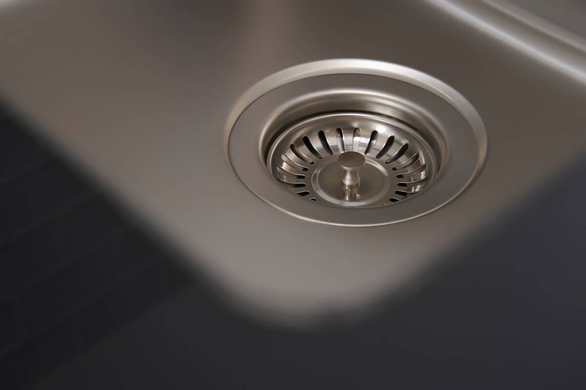 Respekta Einbauspüle New York 86 x 50 S schwarz Glas Edelstahl B/H/T: ca. 86x21x50 cm