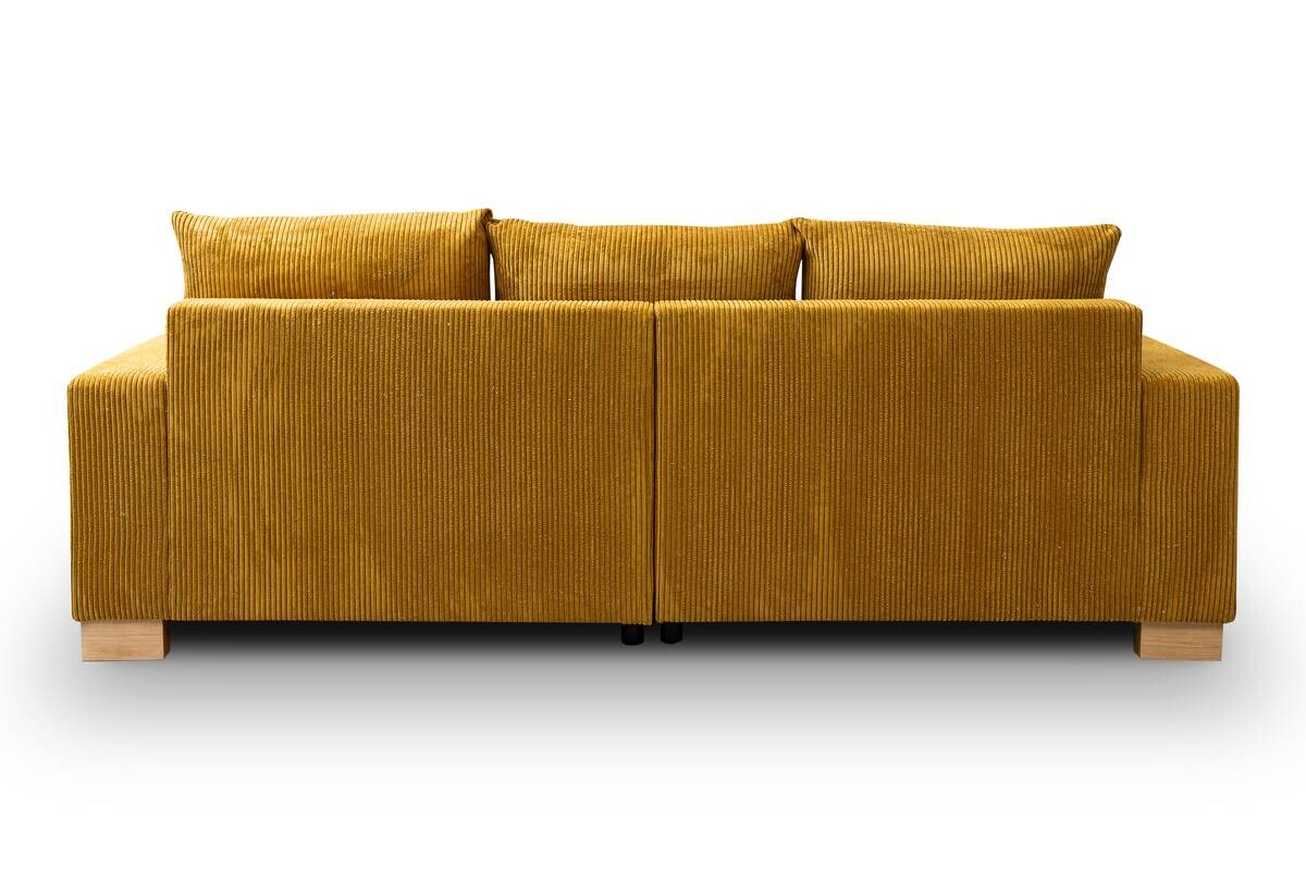 Big Sofa natur Microfaser B/H/T: ca. 248x80x114 cm