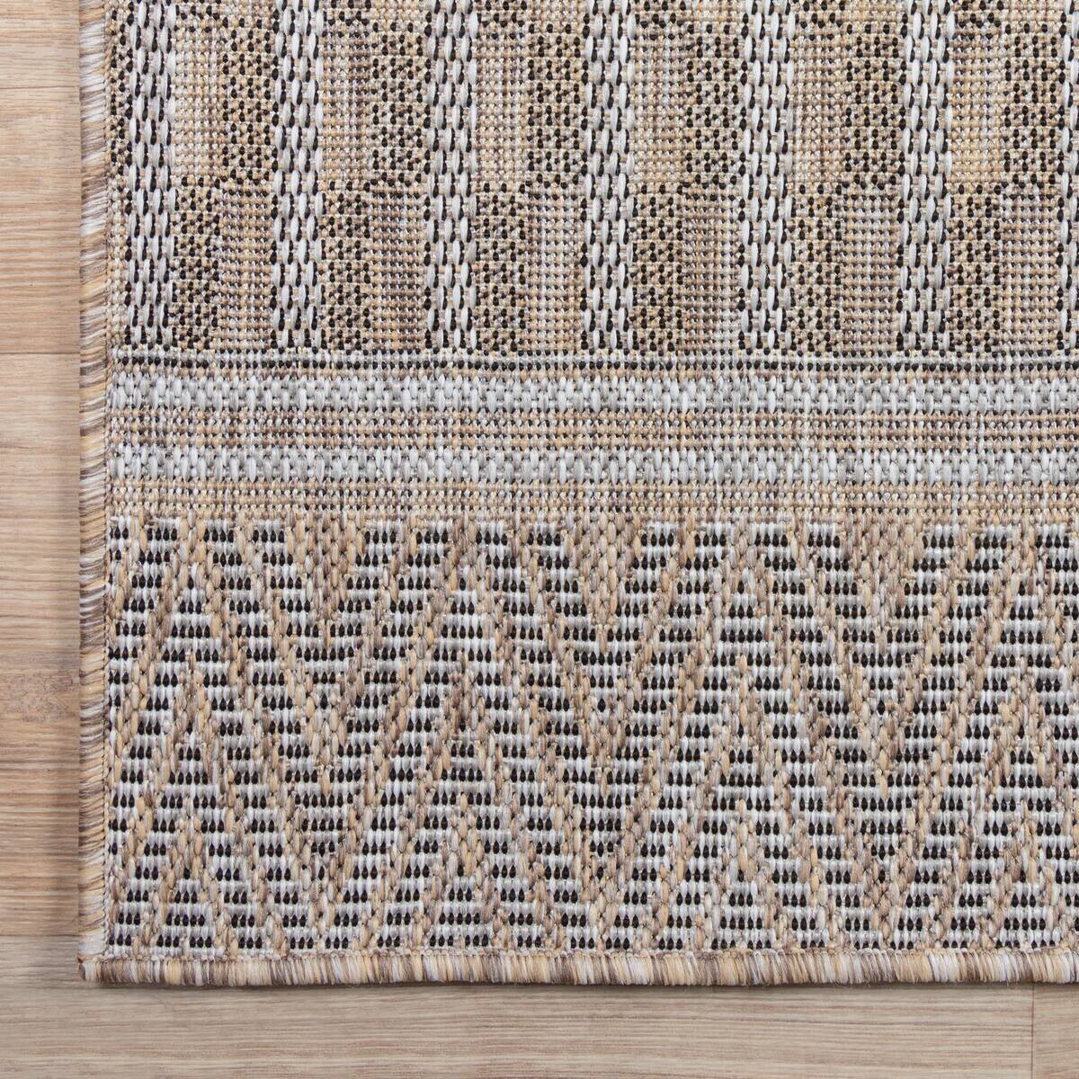 Sanat Outdoorteppich MELISSA braun B/L: ca. 120x170 cm