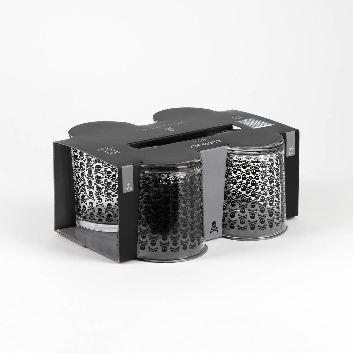 SCALPERS HOME Gläserset 365 schwarz