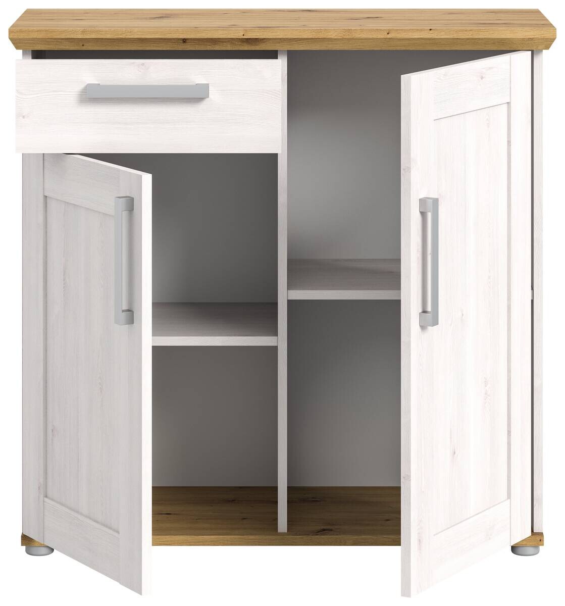 Kommode Verona Sibiu Lärche Nachbildung Eiche Artisan Nachbildung B/H/T: ca. 95x92x39 cm