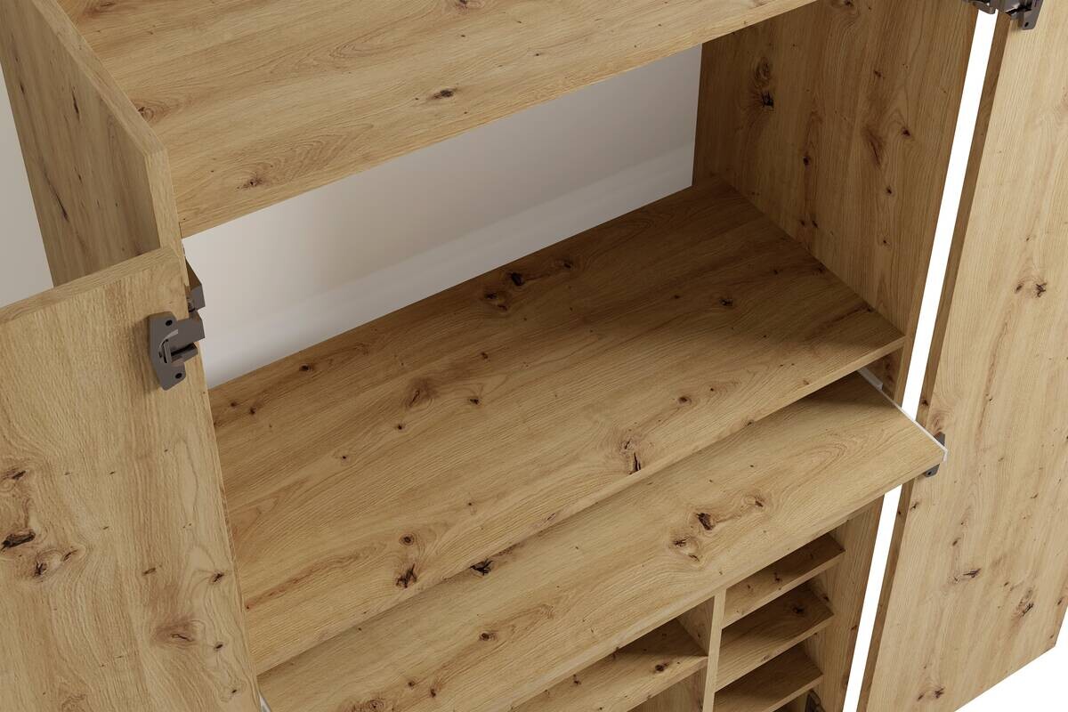 Sekretär JANNE Eiche B/H/T: ca. 80x141x40 cm