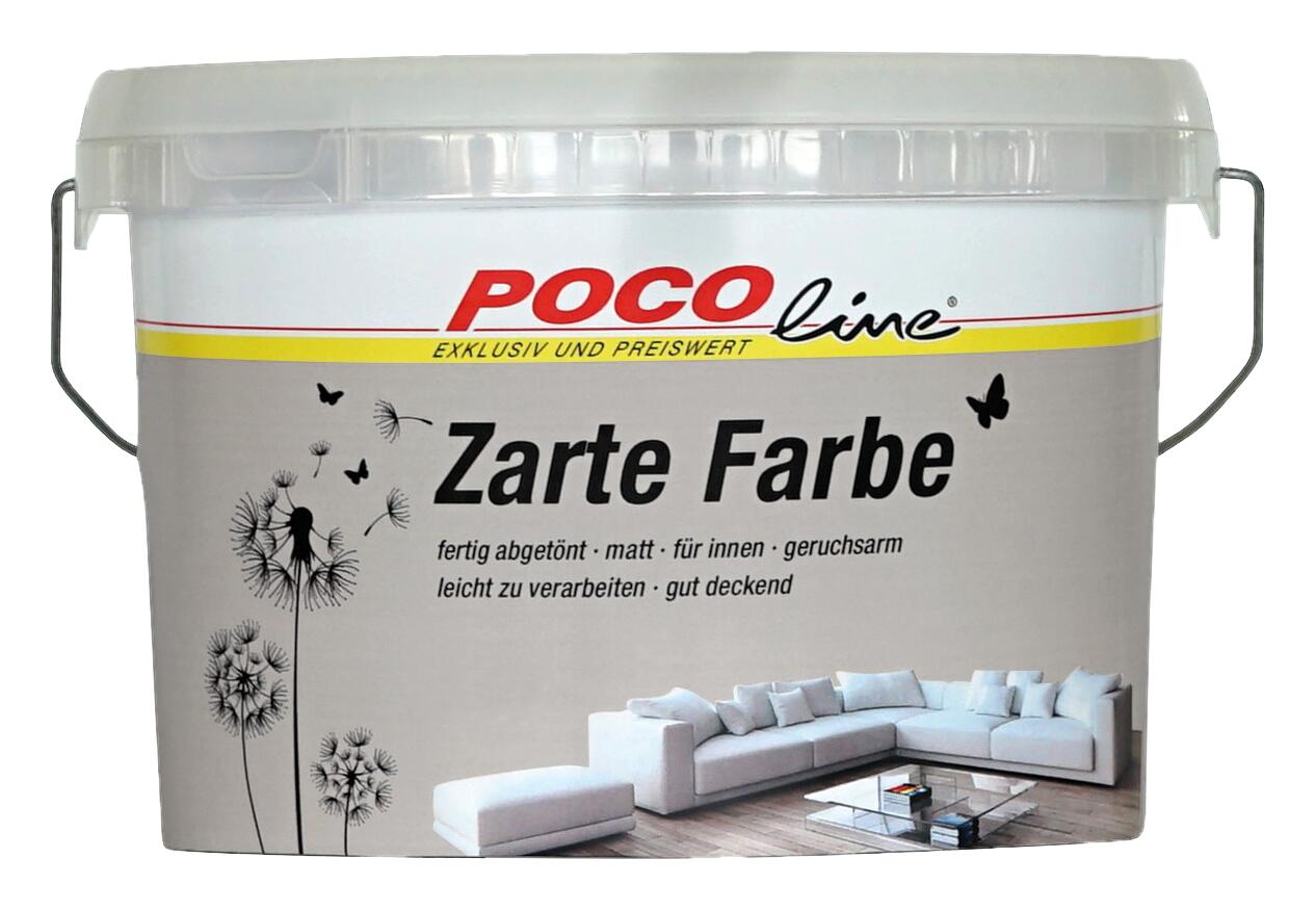 POCOline Raumfarbe Zarte Farben Feder ca. 10 l