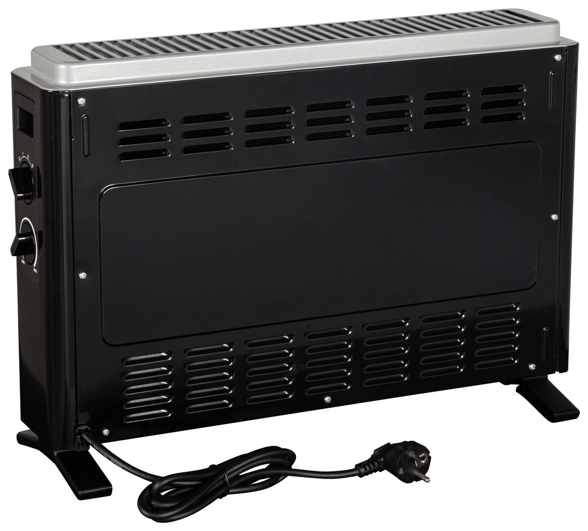 Konvektor Heizung NDK20-21A schwarz Metall B/H/T: ca. 53x38x17 cm ca. 2000 W