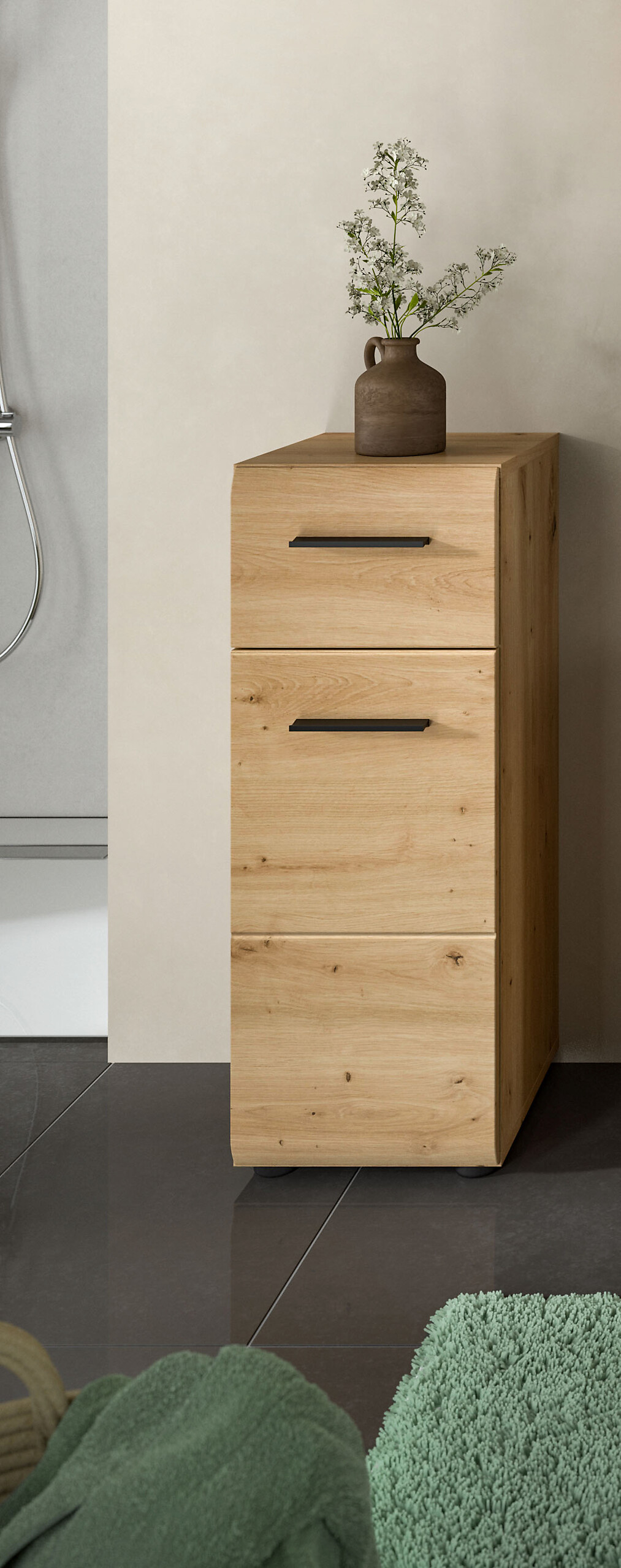 Schrank Ice Artisan Oak Nachbildung B/H/T: ca. 30x80x30 cm