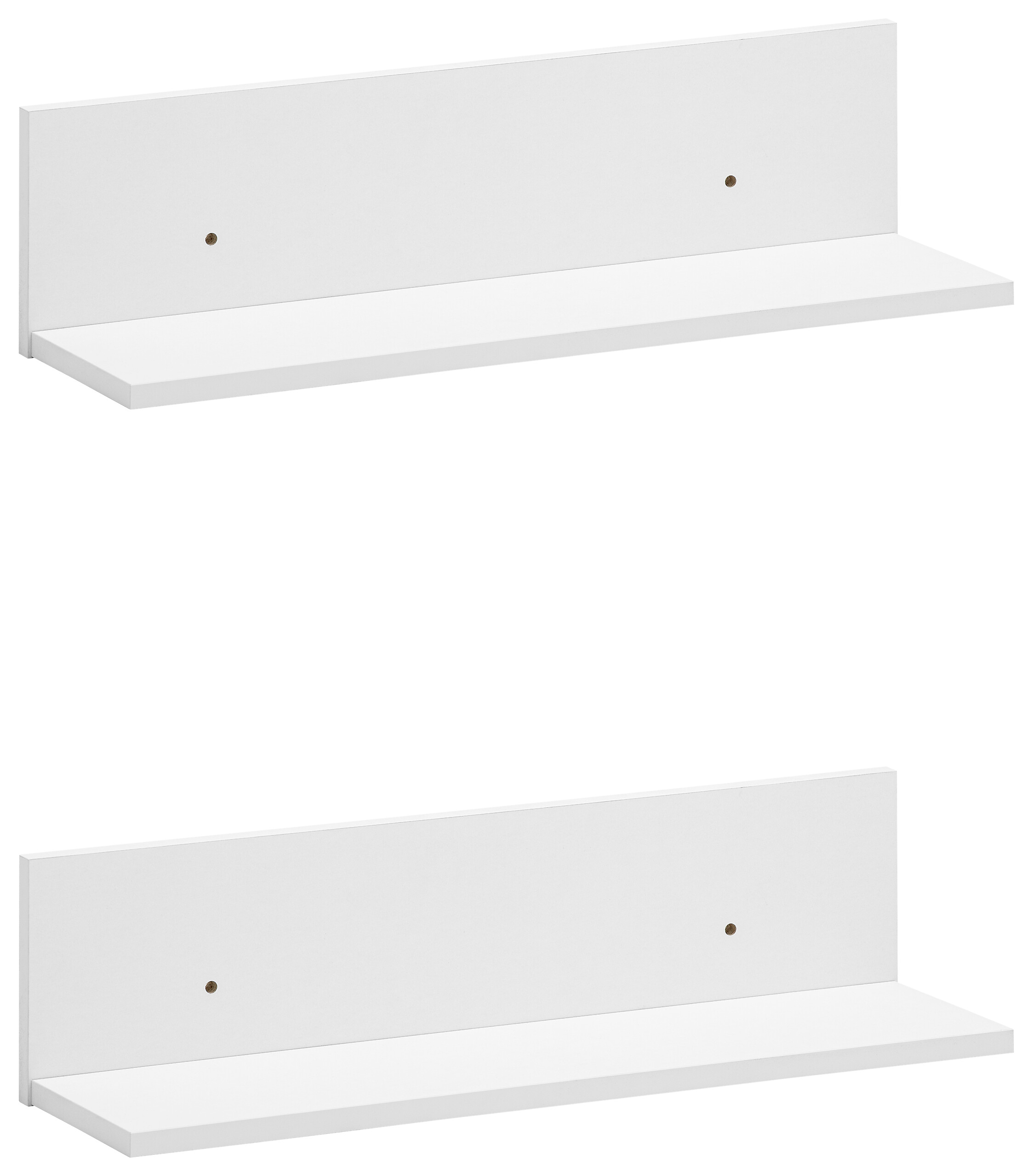 Regal Torge 2er-Set weiß matt B/H/T: ca. 60x15,7x17,3 cm Regal Torge 2er-Set weiß matt B/H/T: ca. 60x15,7x17,3 cm