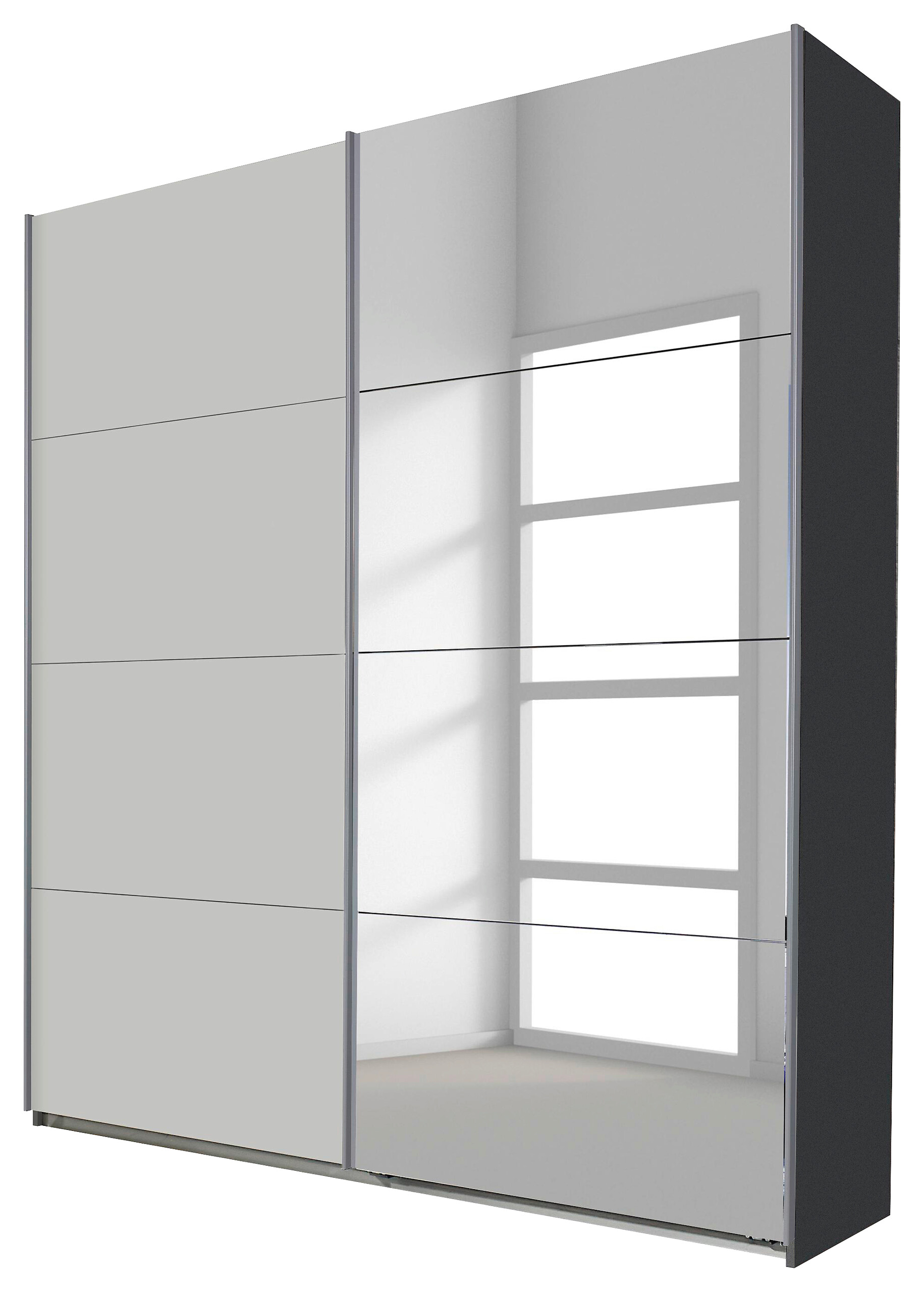 Schwebetürenschrank Quadra  B/H/T: ca. 180x210x62 cm