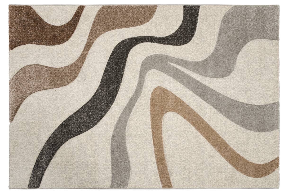 Webteppich Casino beige B/L: ca. 120x170 cm