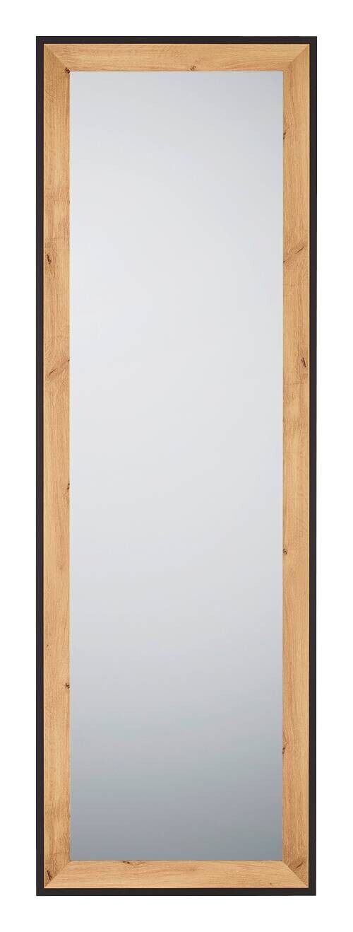 Mirrors&More Rahmenspiegel BRANDA Eiche Artisan B/H/T: ca. 50x150x2,7 cm