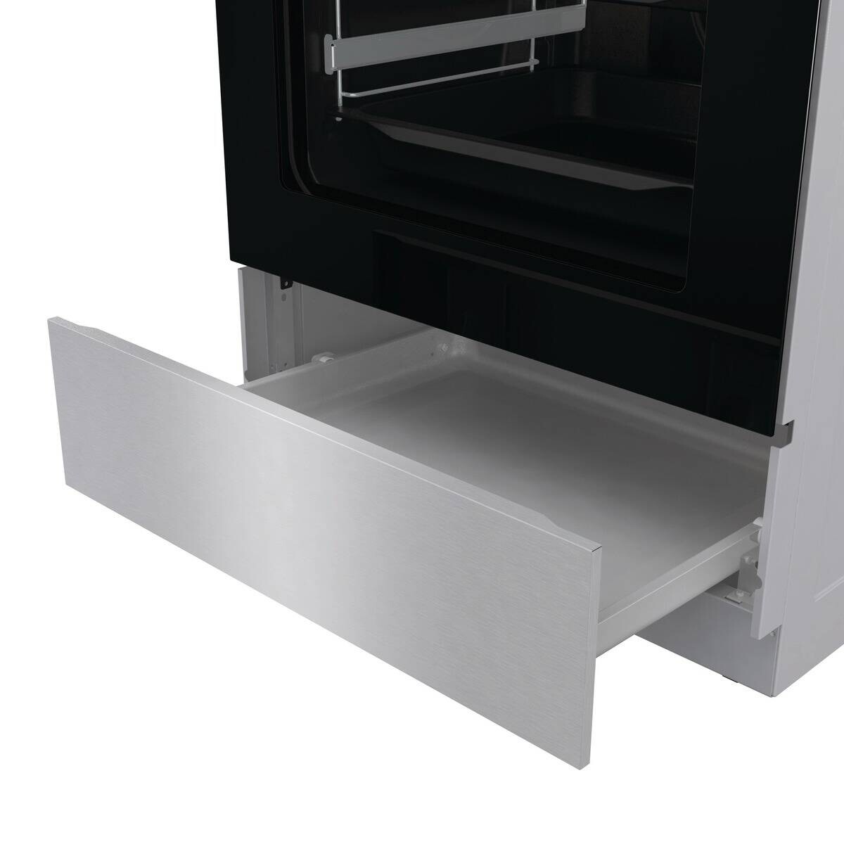 Gorenje Stand-Elektroherd GECS6C70XPA Edelstahloptik B/H/T: ca. 60x85x60 cm