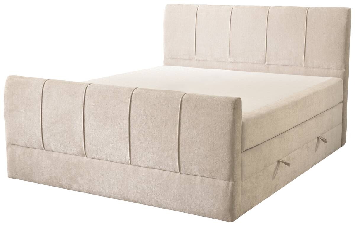Boxspringbett Harmony creme Liegefläche B/L: ca. 180x200 cm