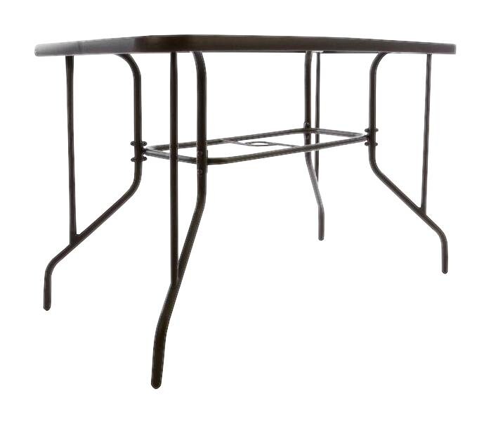 VCM Gartensitzgruppe braun Stahl B/H/T: ca. 53x73x60 cm