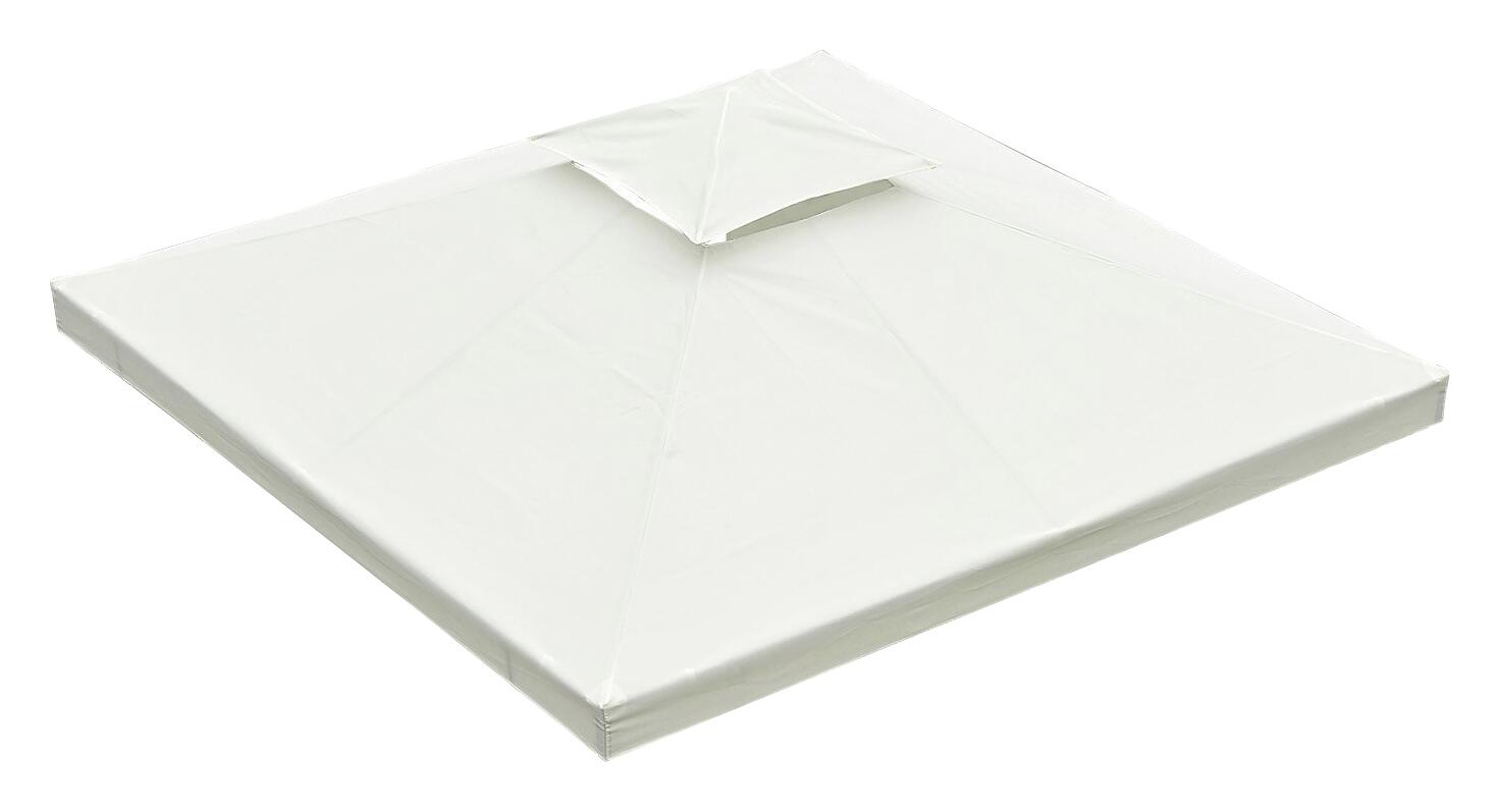 Outsunny Ersatzdach creme Polyester-Mischgewebe B/L: ca. 300x400 cm