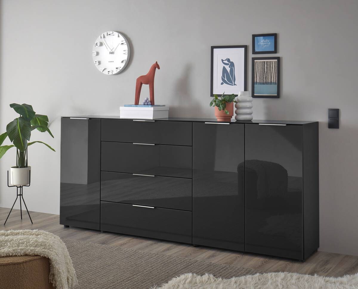 Kommode Santorin anthrazit B/H/T: ca. 226x99x40 cm