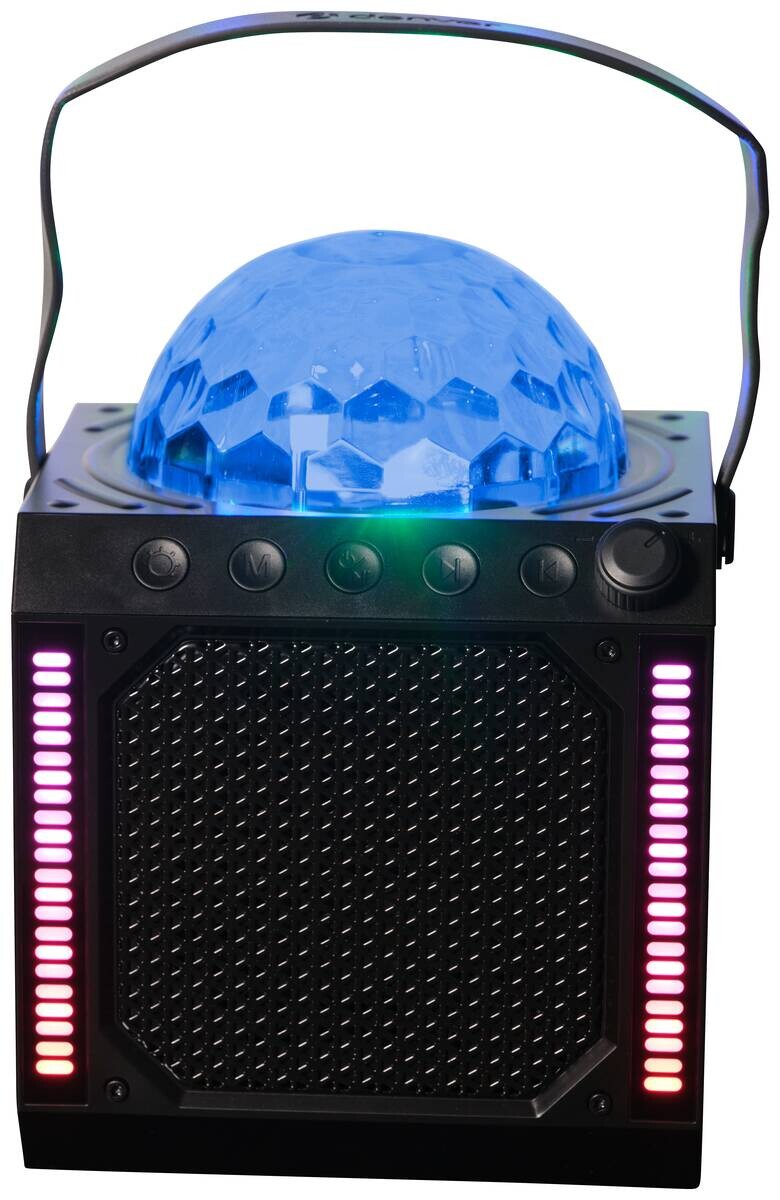 Denver Bluetooth-Party-LautsprecherBTM-618 BTM-618 schwarz B/H/T: ca. 17x22x16 cm