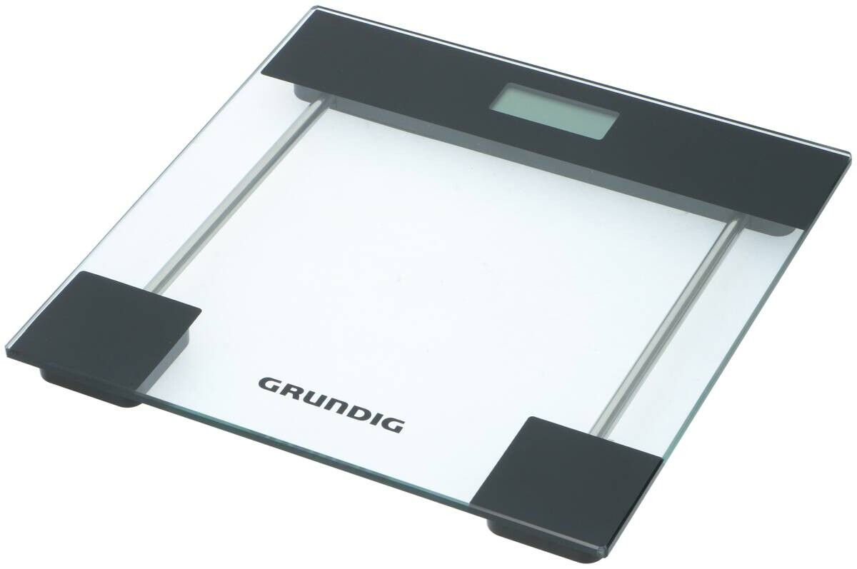 Personenwaage transparent Glas B/L: ca. 28x28 cm