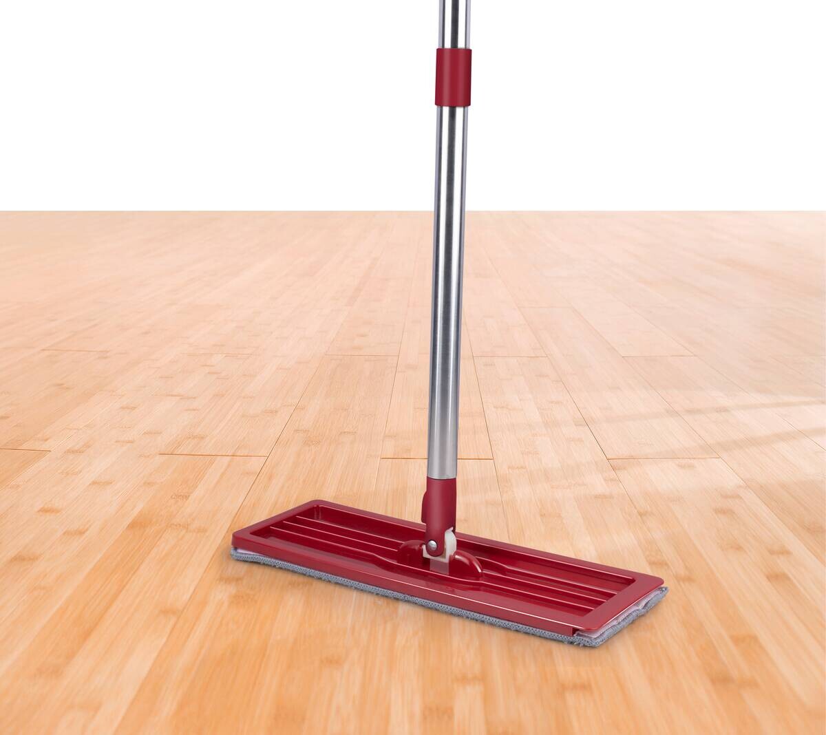 Bodenwischer rot B/H/L: ca. 19x117x12 cm