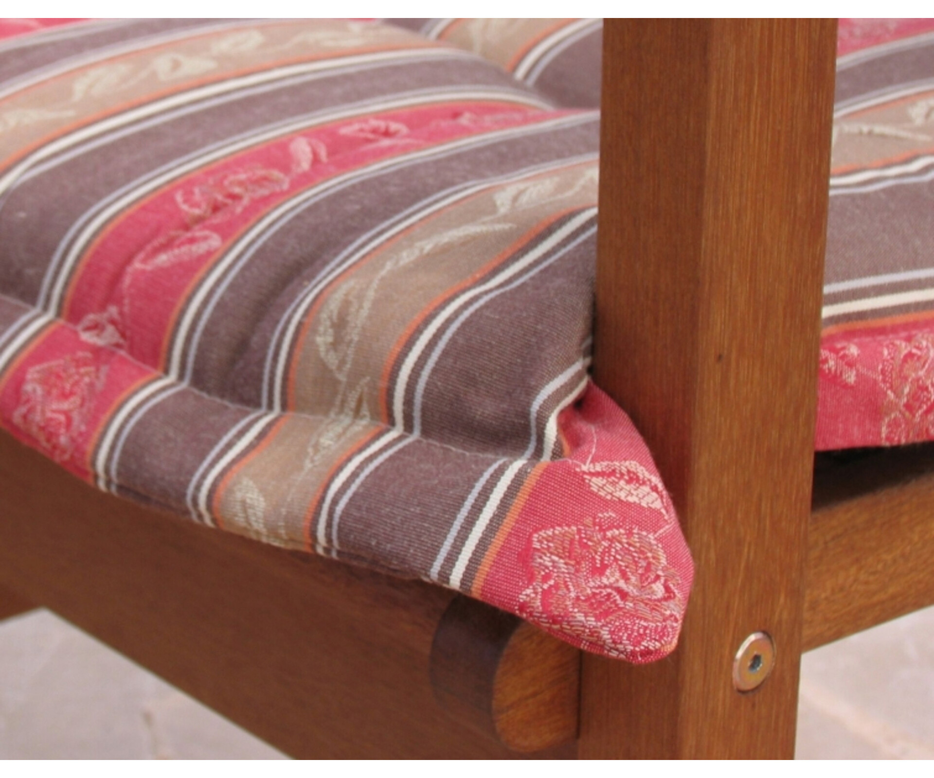 Grasekamp Sitzkissen XL beige Kunststoff B/H/L: ca. 51x8x60 cm