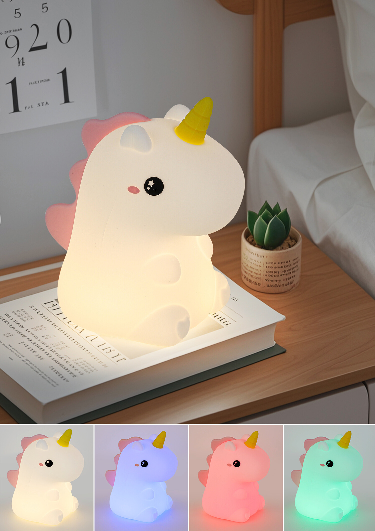 Nolo LED-Dekoleuchte Unicorn B/H/L: ca. 9x15x13 cm