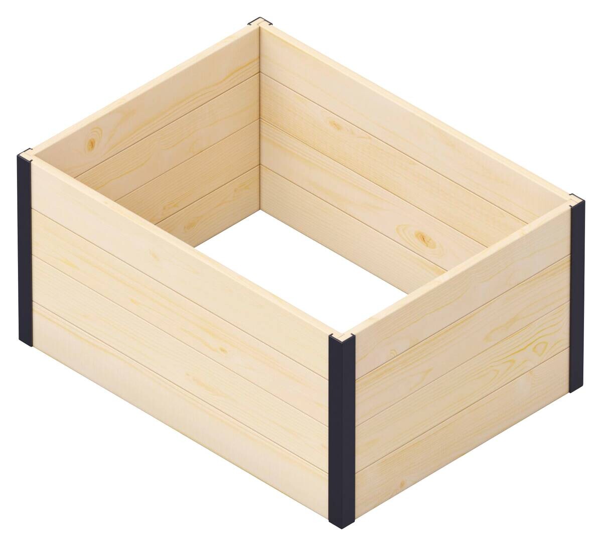 UPYARD Hochbeet MODERN natur Holz B/H/L: ca. 60x40x80 cm