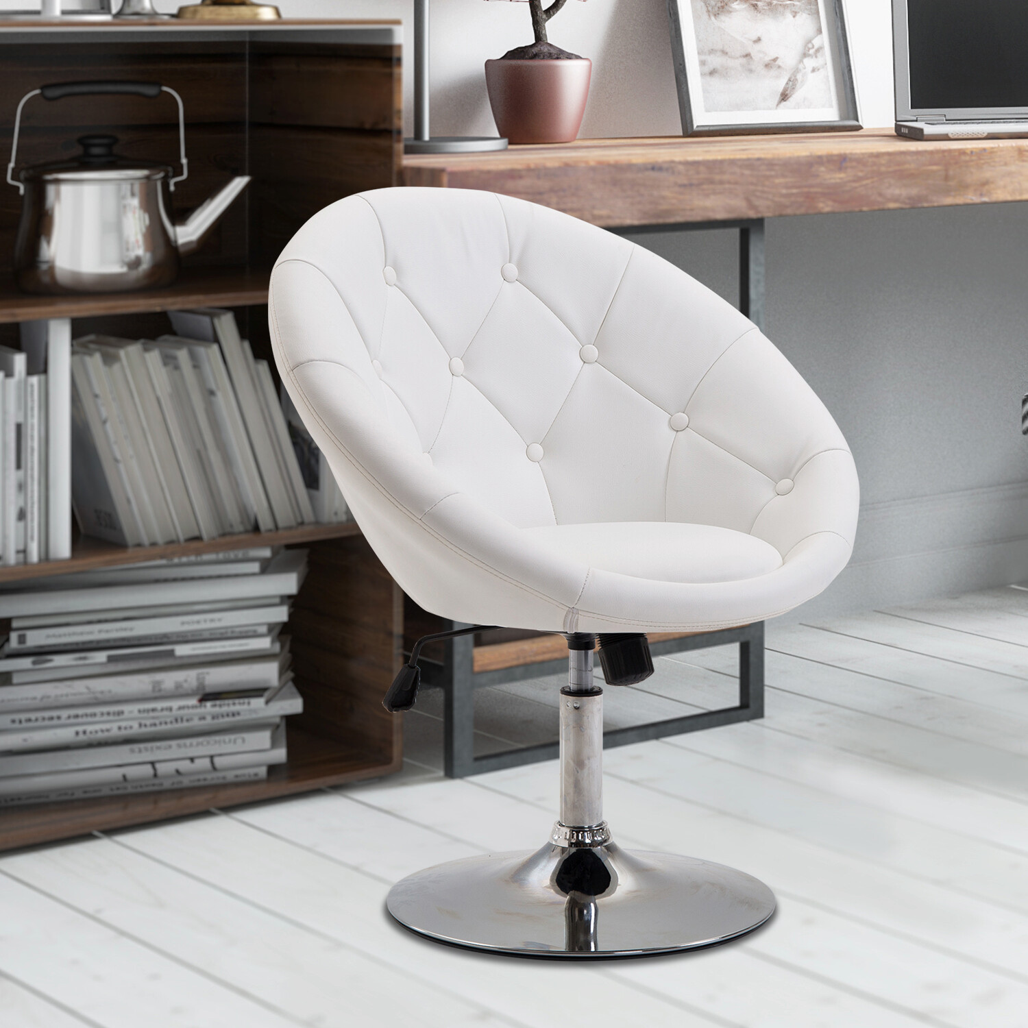 Hocker 833-357WT weiß