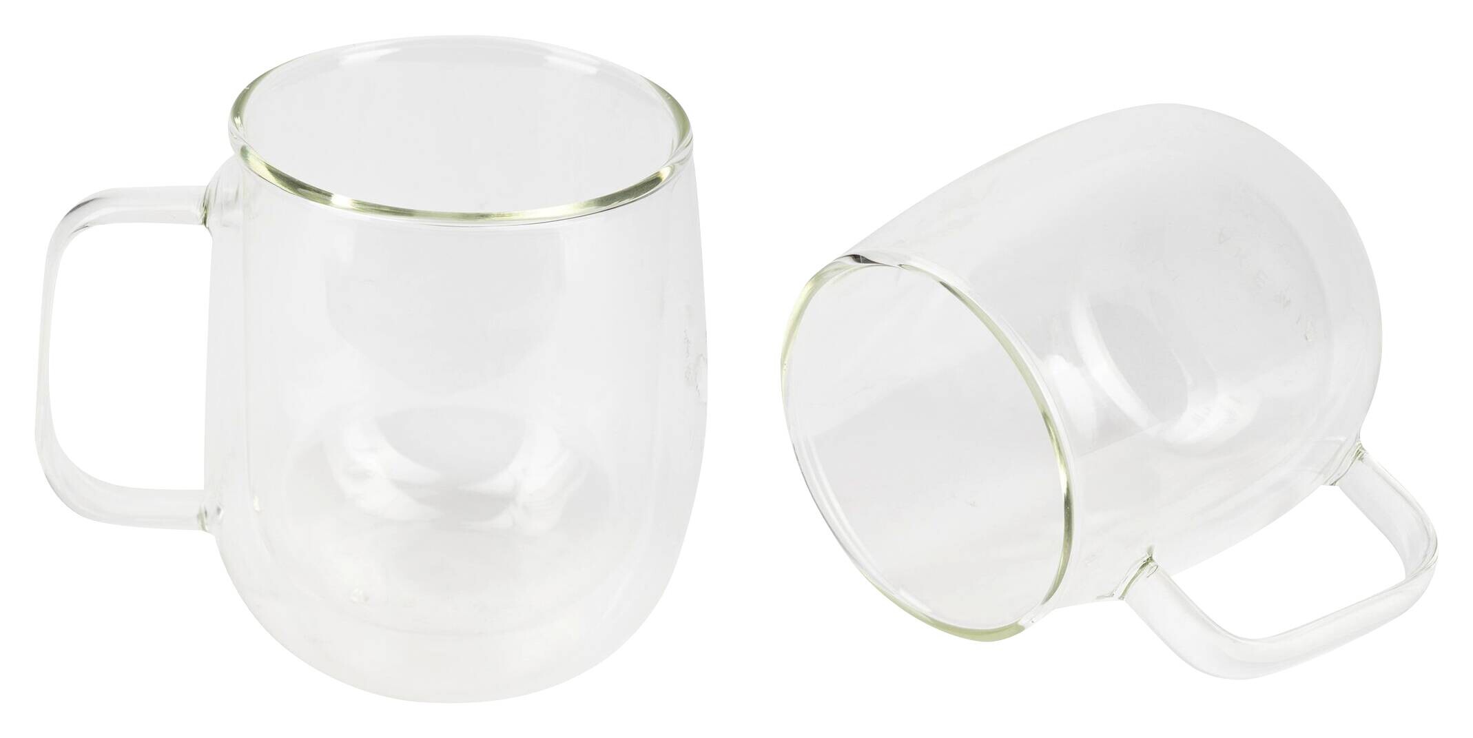 BERGNER Trinkgläserset COFFEE & TEA LOVERS transparent