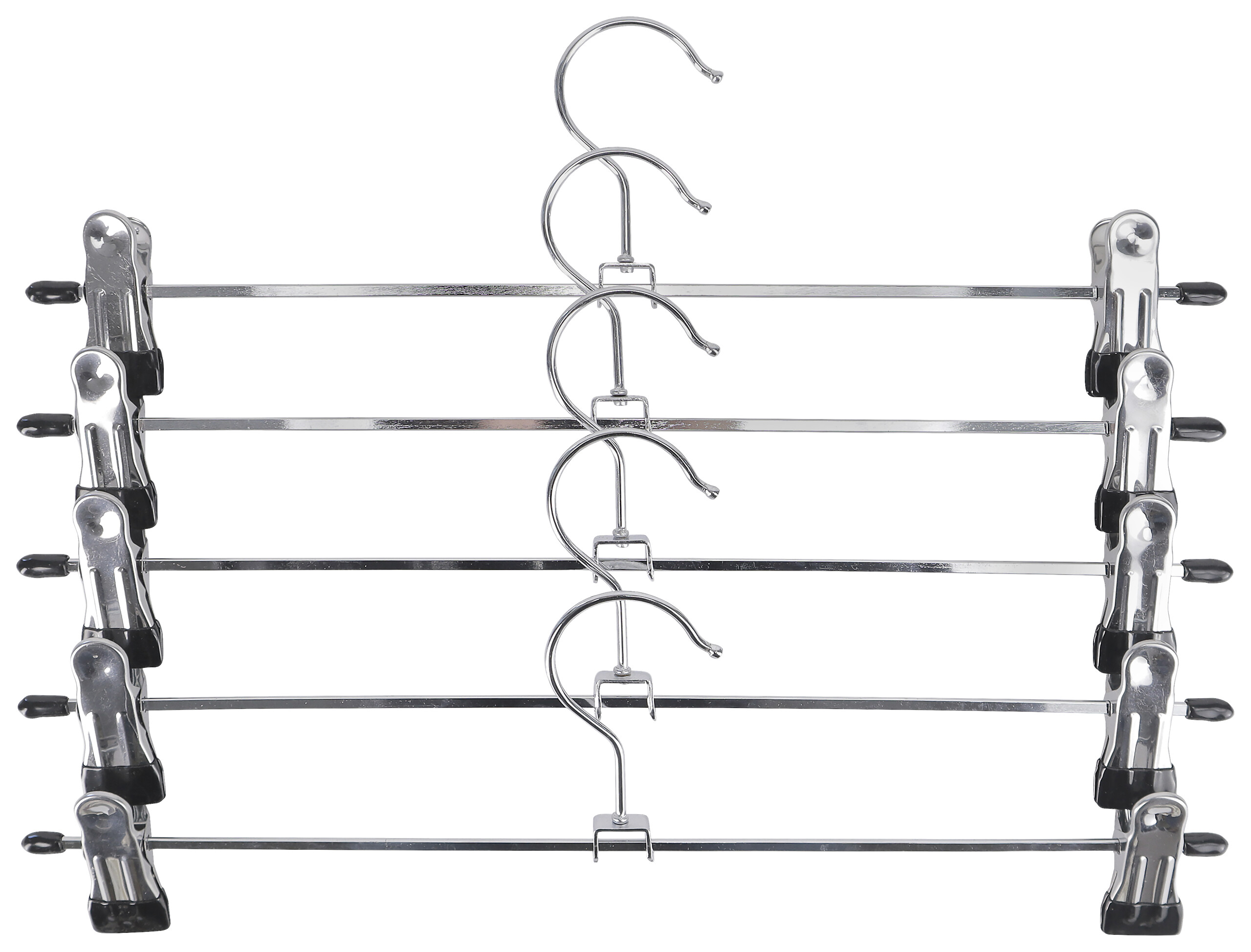 Kleiderbügel silber Metall