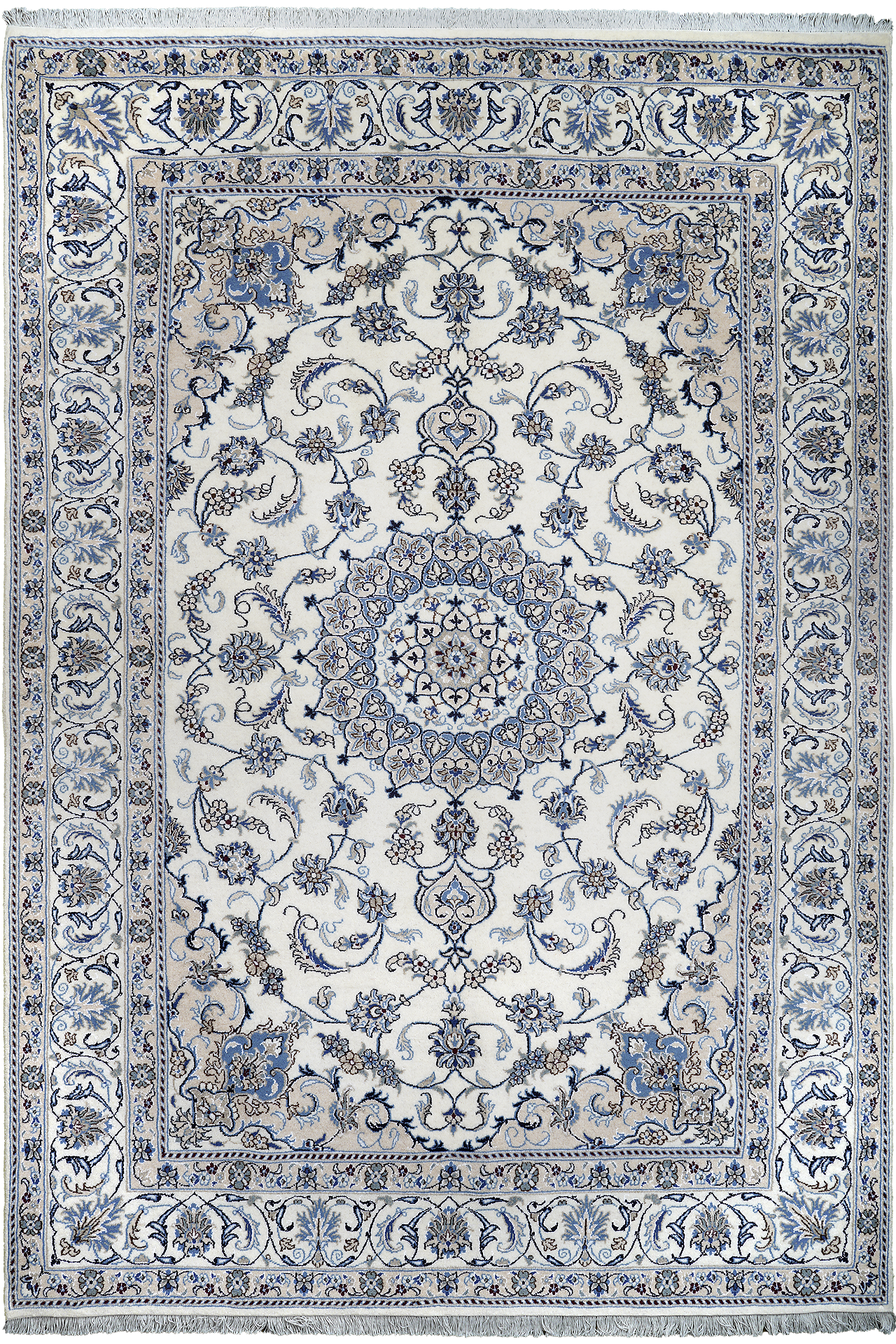 PersaTepp Teppich Nain 12La beige B/H/L: ca. 196x1x296 cm PersaTepp Teppich Nain 12La beige B/H/L: ca. 196x1x296 cm