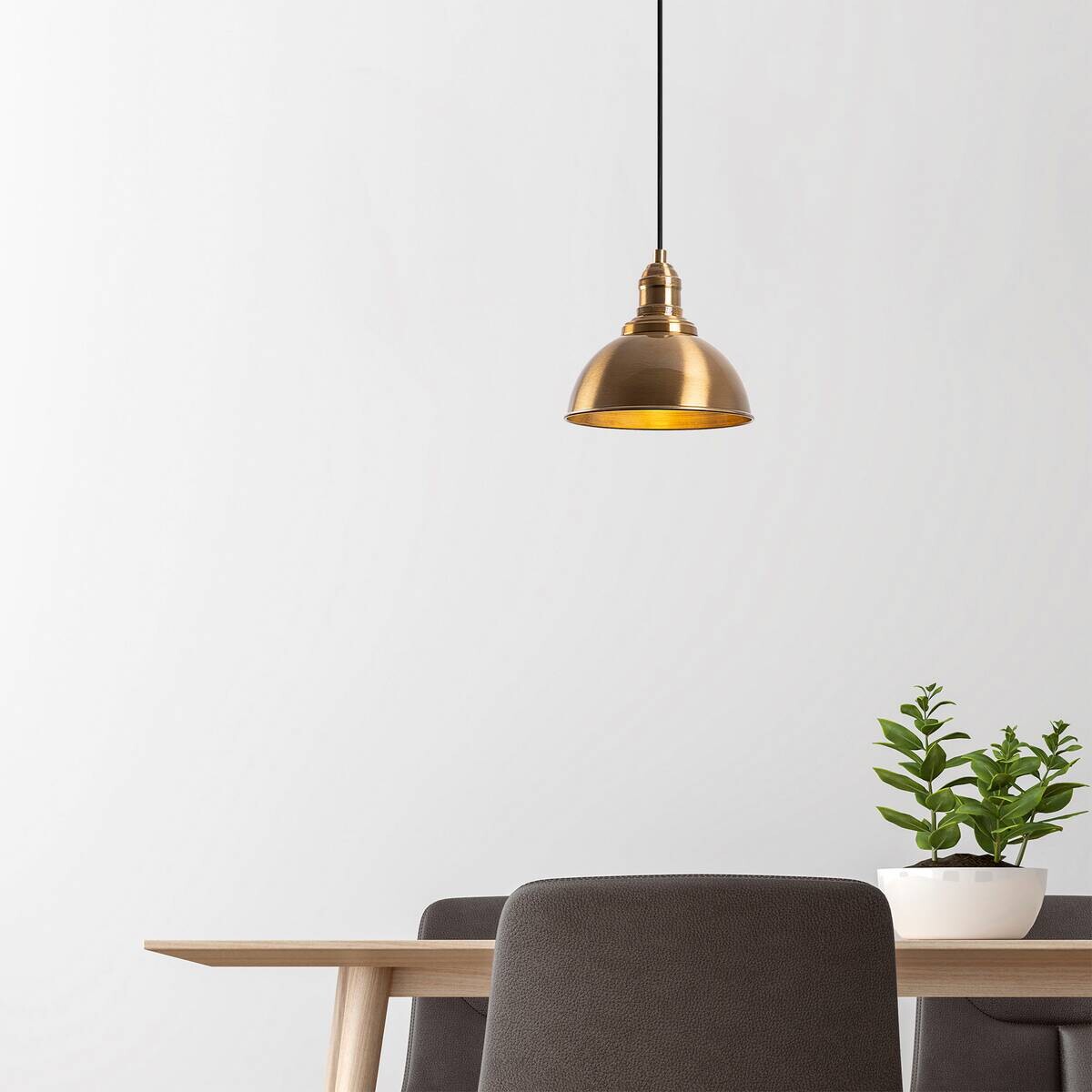 Opviq Pendelleuchte Varzan-10835 Metall B/H/T/L/D: ca. 21x116x21x21x21 cm E27 1 Brennstellen