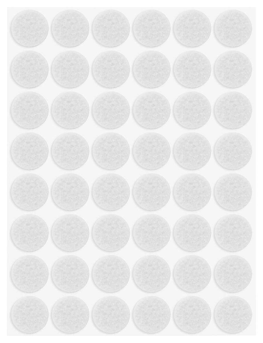 POCOline Filzgleiter weiß 131 tlg.