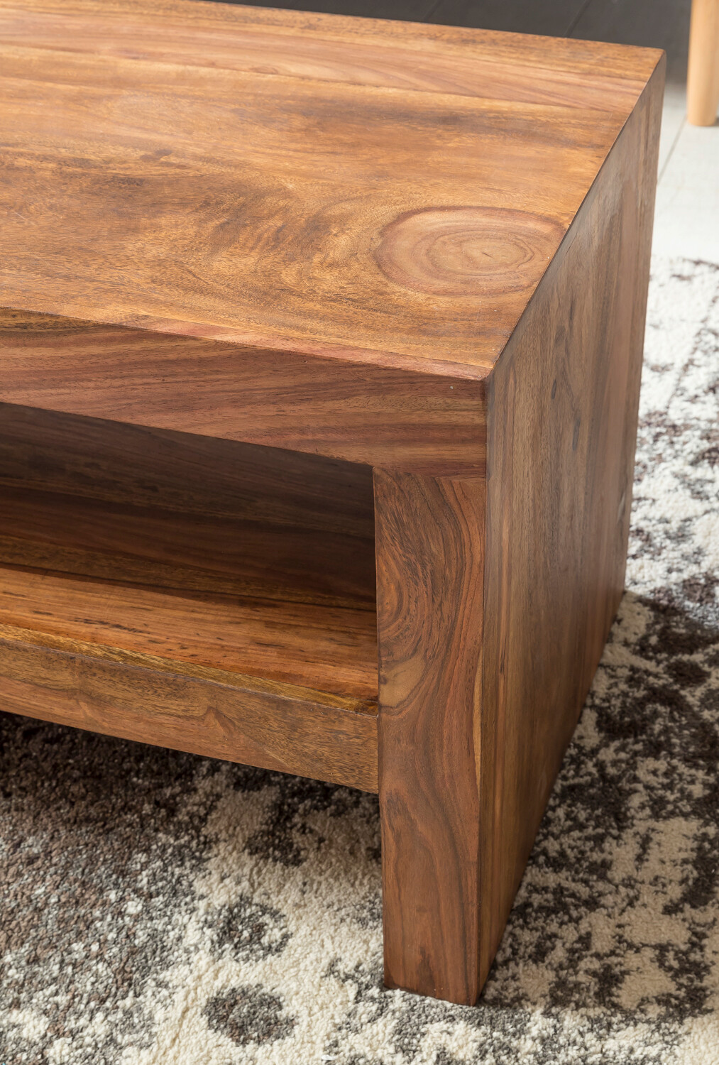 Wohnling Couchtisch braun B/H/T: ca. 110x45x45 cm