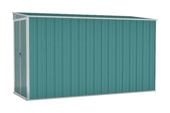 vidaXL Gartenhaus grün B/H/T: ca. 118x178x194 cm