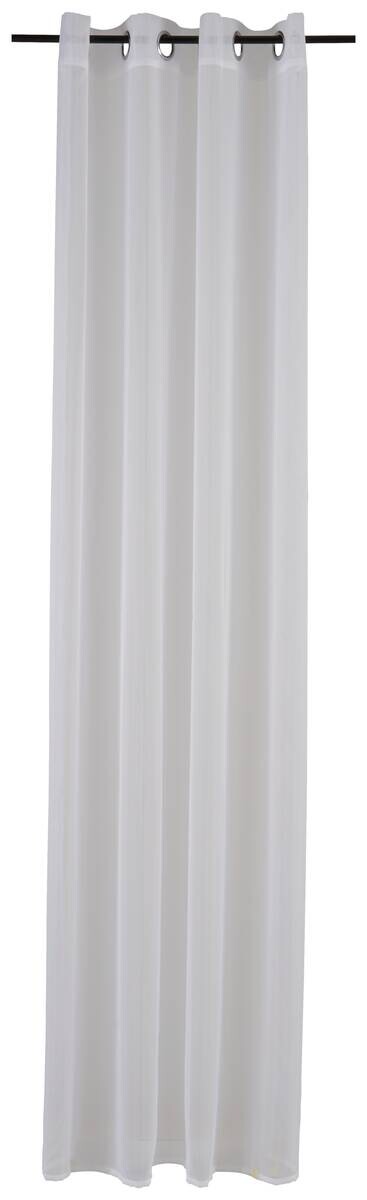 POCOline Ösenvorhang Micha weiß B/L: ca. 135x235 cm